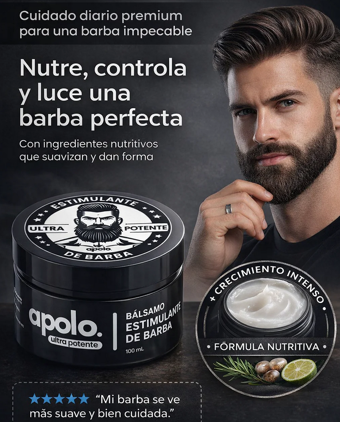 🧔♂️Barba más densa, definida y con mejor apariencia en tu rutina diaria.
