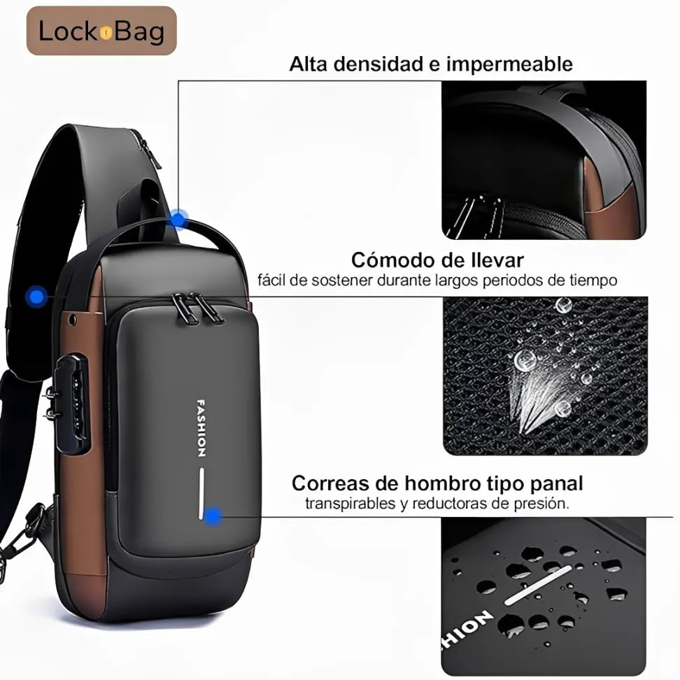 LockBag™ I La mochila antirrobo que protege tus cosas mientras te mueves por la ciudad