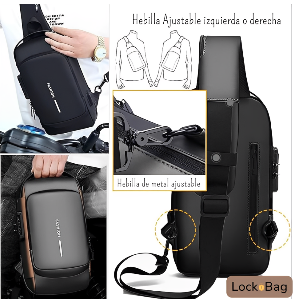LockBag™ I La mochila antirrobo que protege tus cosas mientras te mueves por la ciudad