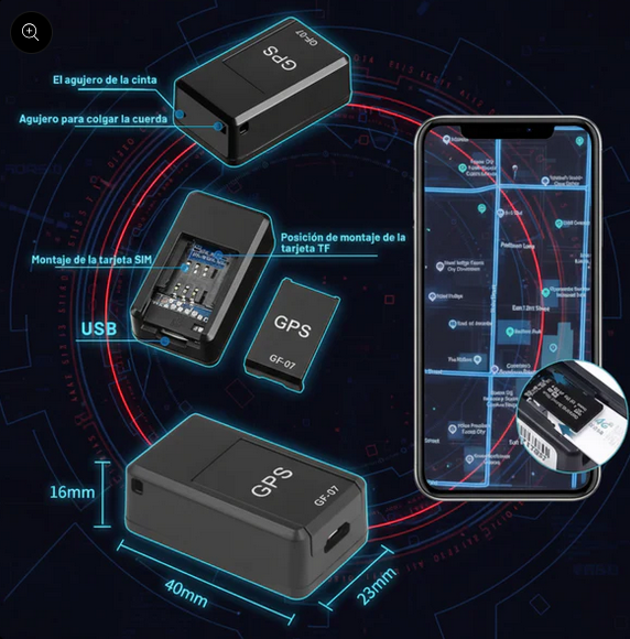 Mini Tracker GPS Inteligente de Rastreo