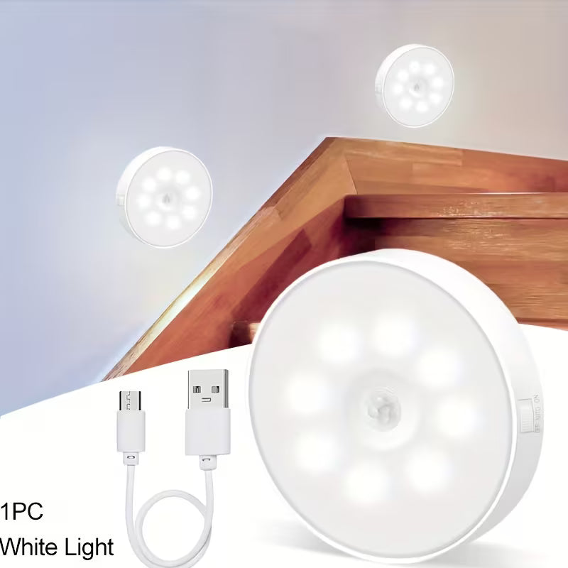 Luz Nocturna Inteligente con Sensor de Movimiento