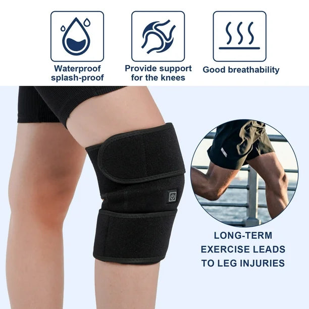 ALIVIO TÉRMICO AJUSTABLE PARA EL DOLOR DE RODILLA EN MINUTOS.